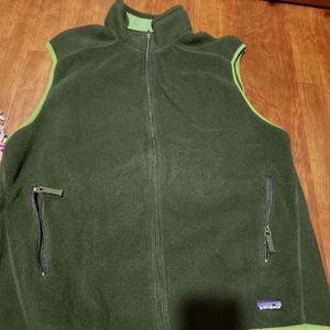 Mens Patagonia fleece vest